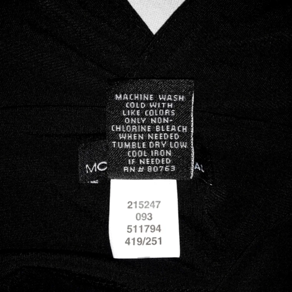 Moda International Black Double V-Neck Dress Size XS - Picture 6 of 7